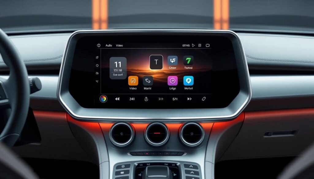car multimedia player audio and video system