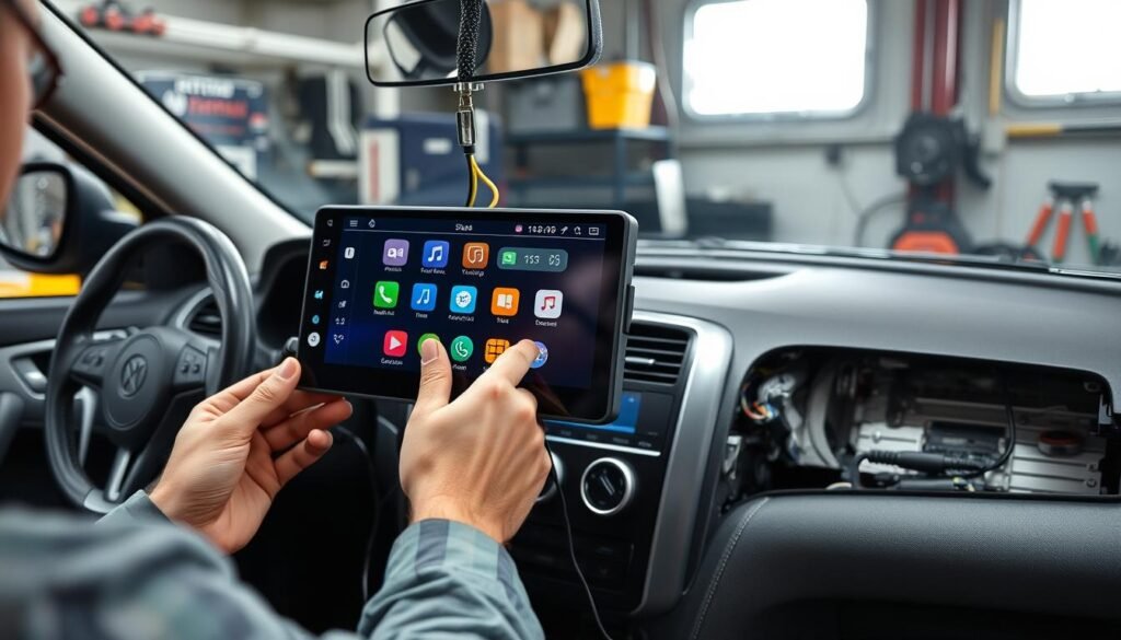 car multimedia player installation
