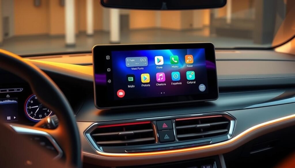 touch screen multimedia player for car